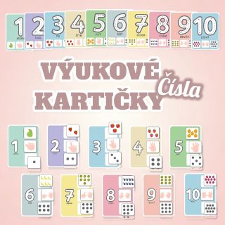 Najpredávanejší PDF súbor v minulom roku! 🧮 Výukové kartičky ČÍSLA sú ideálnym riešením ako vašim deťom spríjemniť učenie...