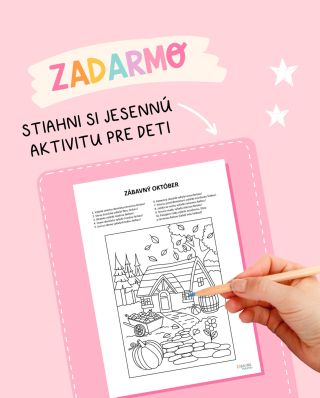 Vonku je čoraz chladnejšie, daždivé dni pribúdajú a viem, aké ťažké je niekedy zabaviť deti, keď sa nedá ísť von 🌧️ Preto...